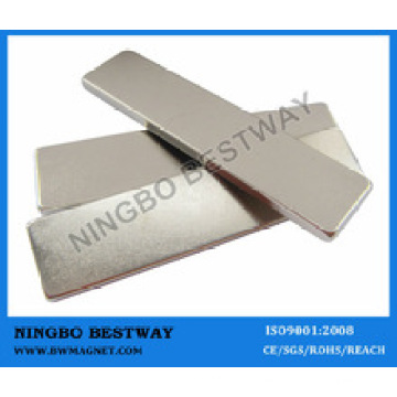 N38sh L64*15*3mm Block Neodymium Magnet